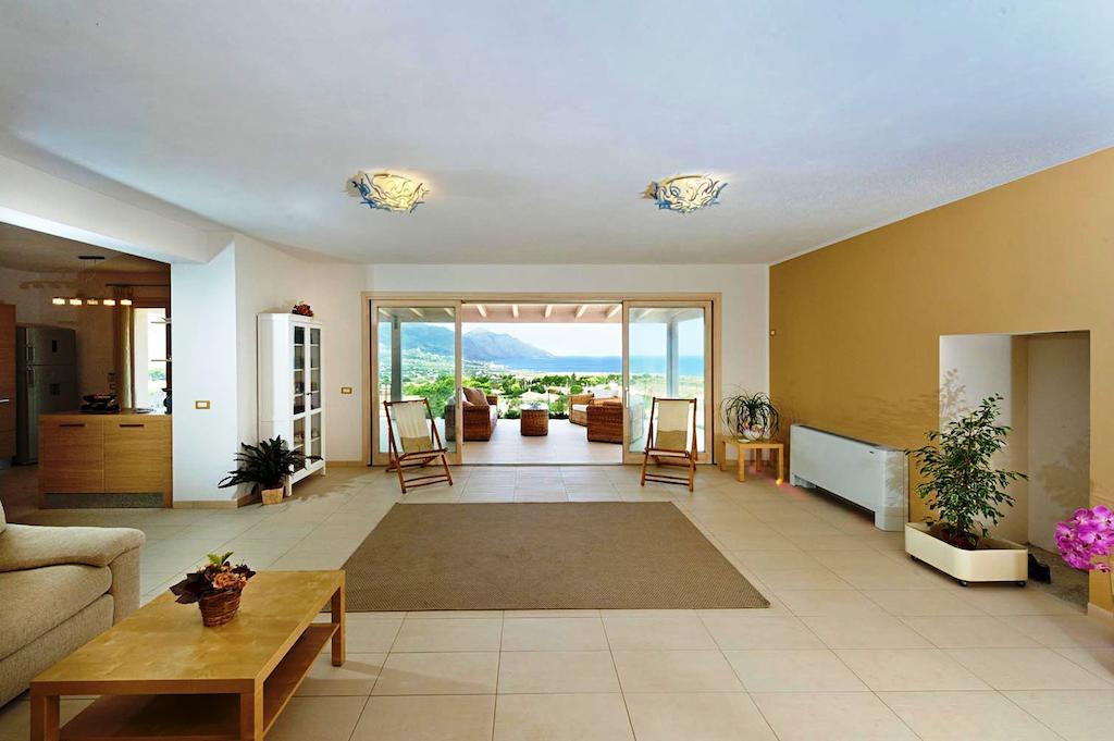 Villa Mirascopello Castellammare del Golfo Oda fotoğraf